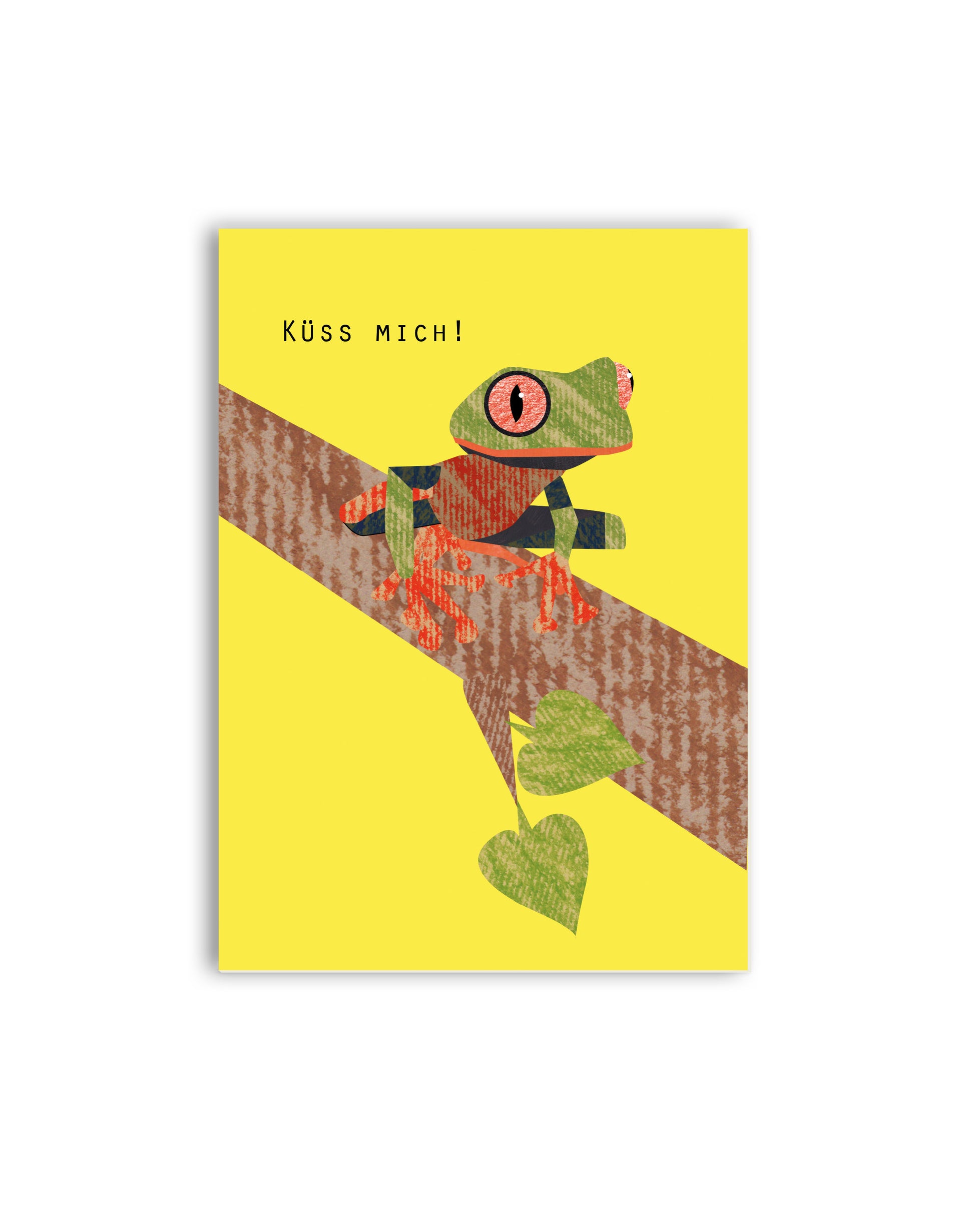 Frosch „Küss mich!“