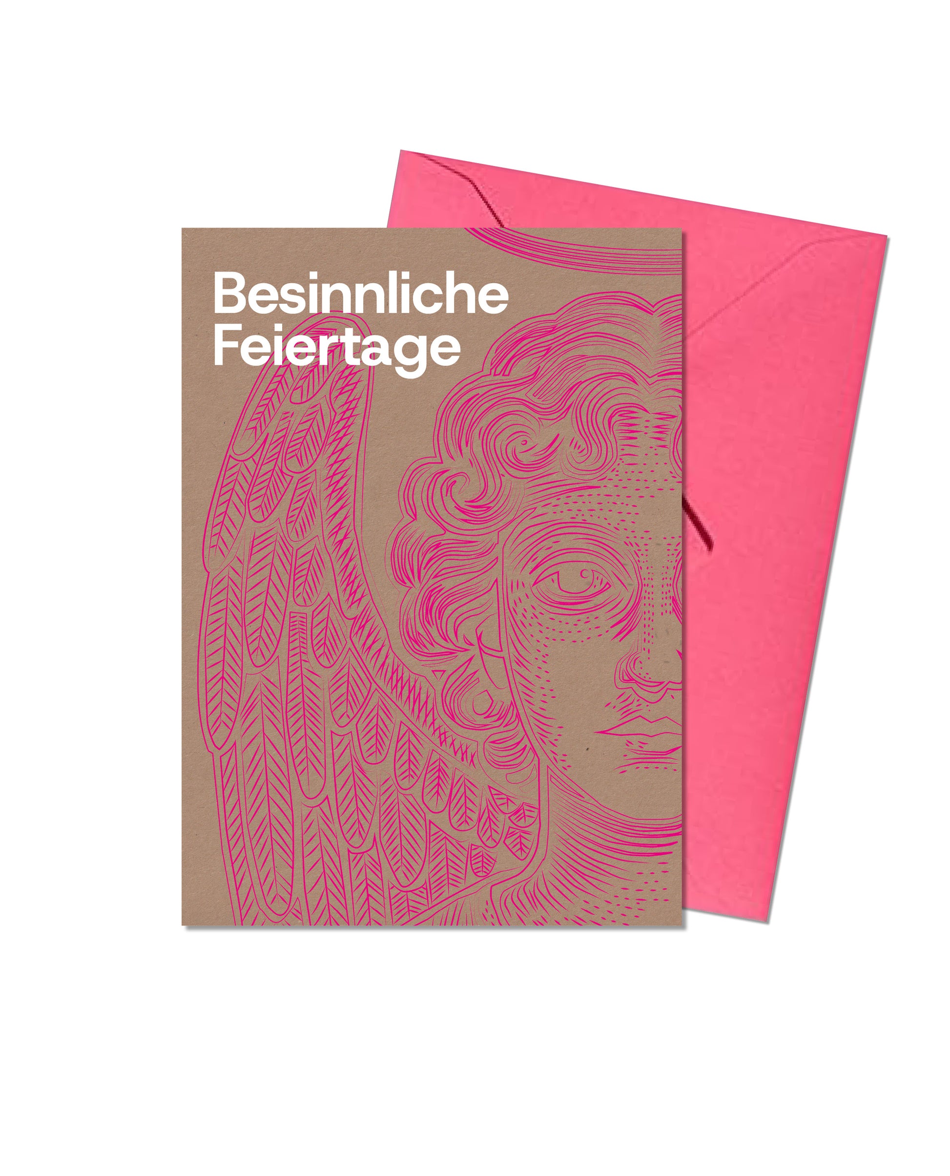 Weihnachtskarte Engel