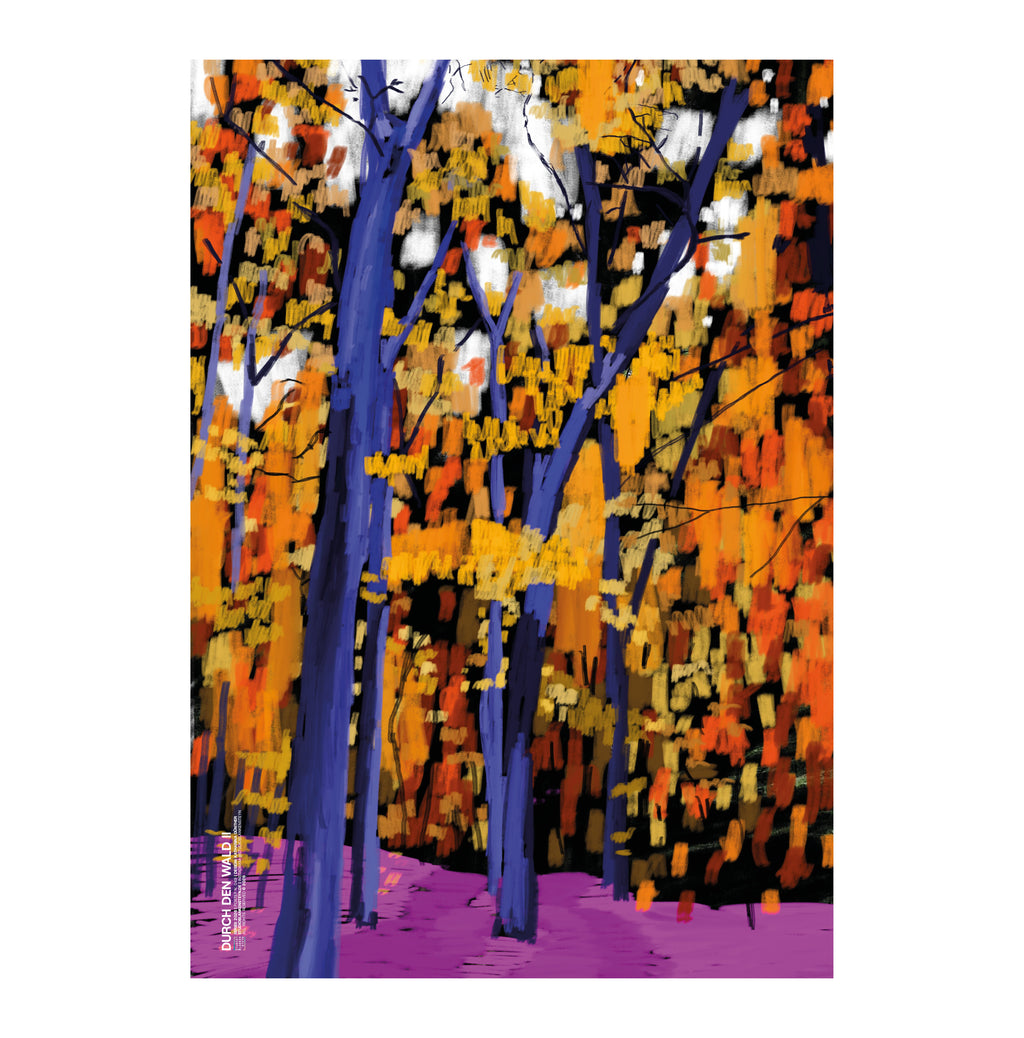 DURCH DEN WALD II - Poster