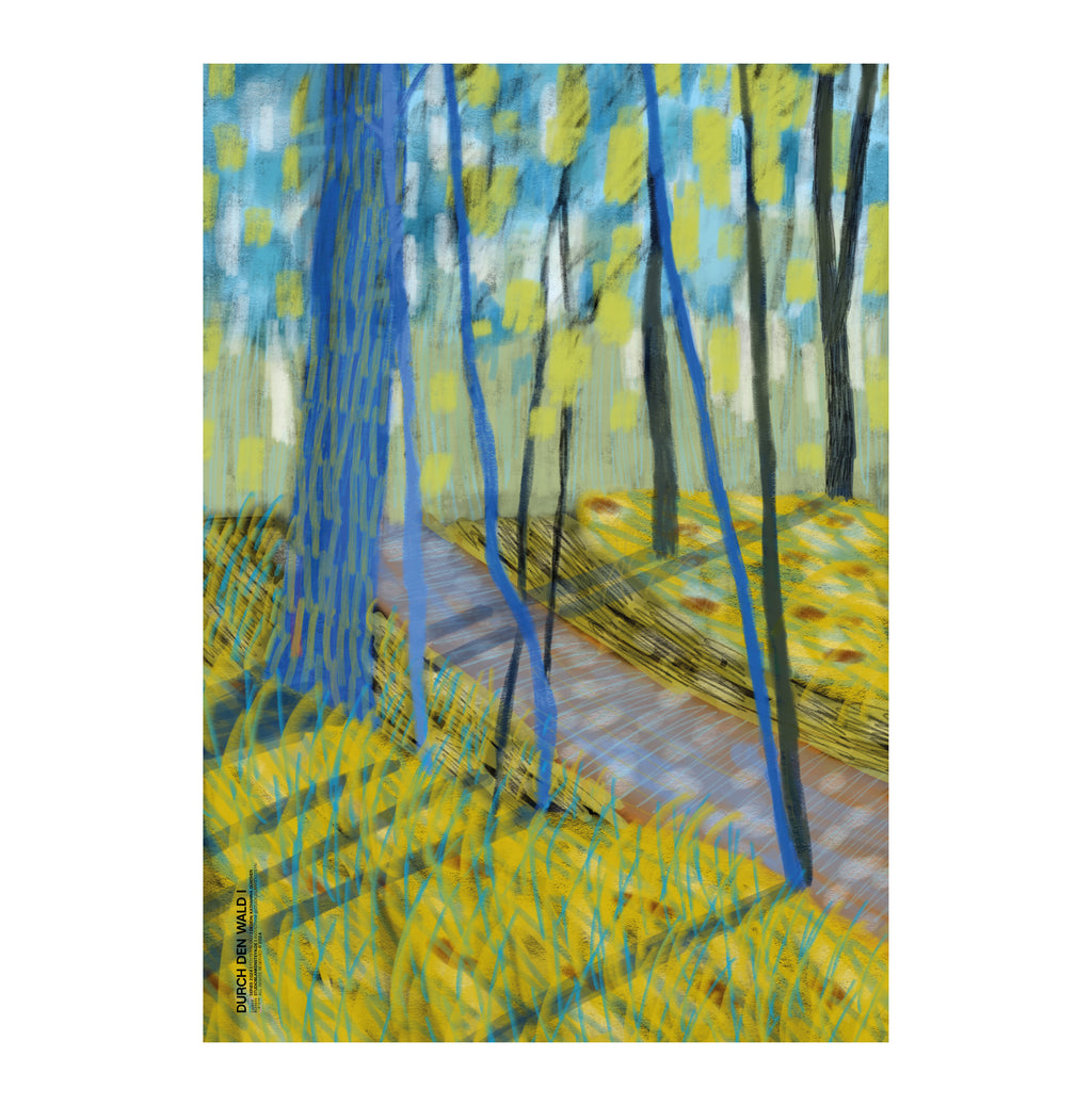 DURCH DEN WALD  I - Poster